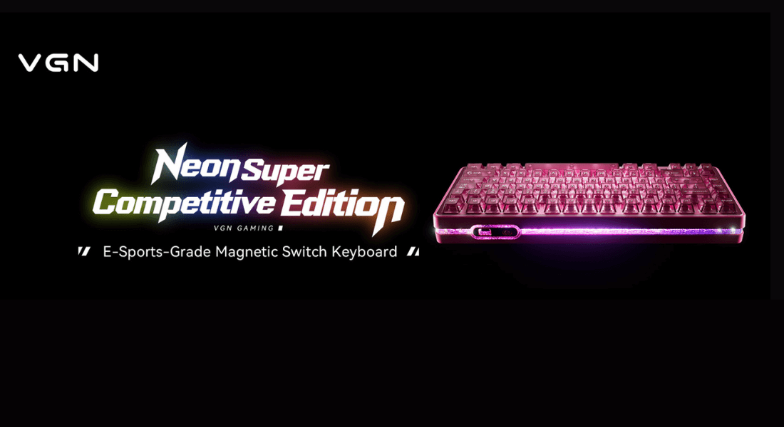 100ドル以下で最高のマグネティックスイッチキーボード：VGN Neon