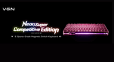 Teclado con interruptor magnético superior por menos de $100: VGN Neon Super Competitive