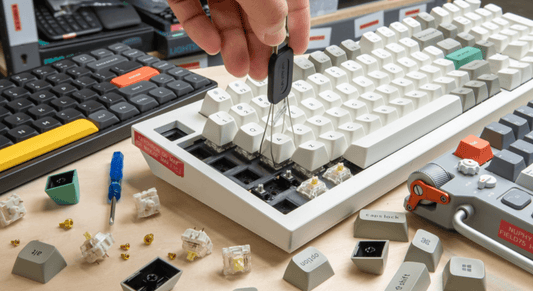 Keyboards With the Same Switch