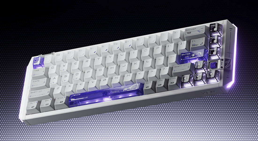 User Manual For VGN FLASH 68HE Aluminum Magnetic Switch Keyboard