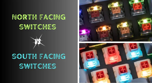 keyboard North-Facing vs South-Facing LEDs