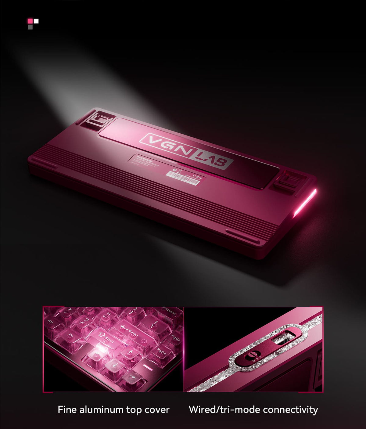 VGN Neon Super Competitive Edition Wireless Magnetic Switch Keyboard