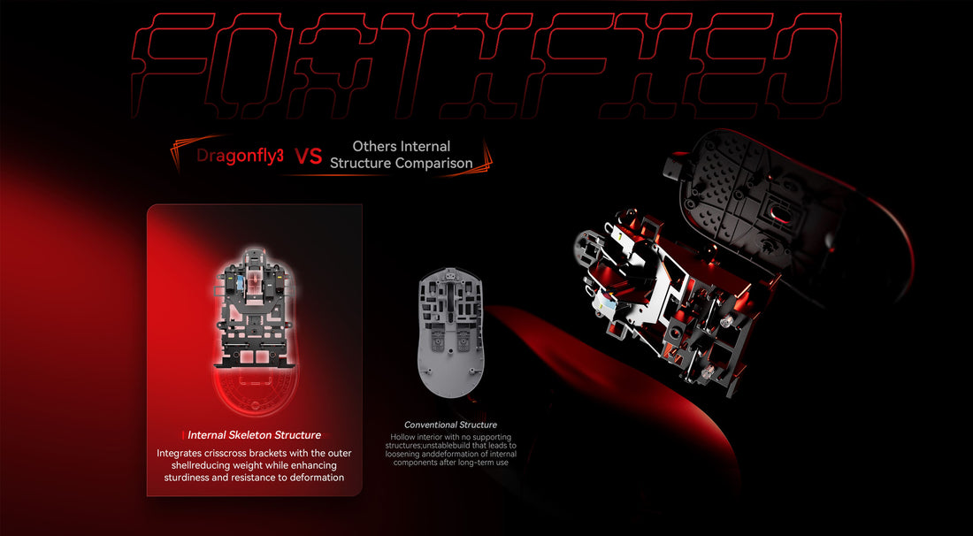 Dragonfly R3 VGN Dragonfly 3 Series Ultra-Lightweight Wireless Mouse