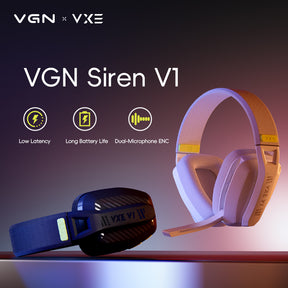 VGN VXE Siren V1 Tri-Mode Lightweight Gaming Headset