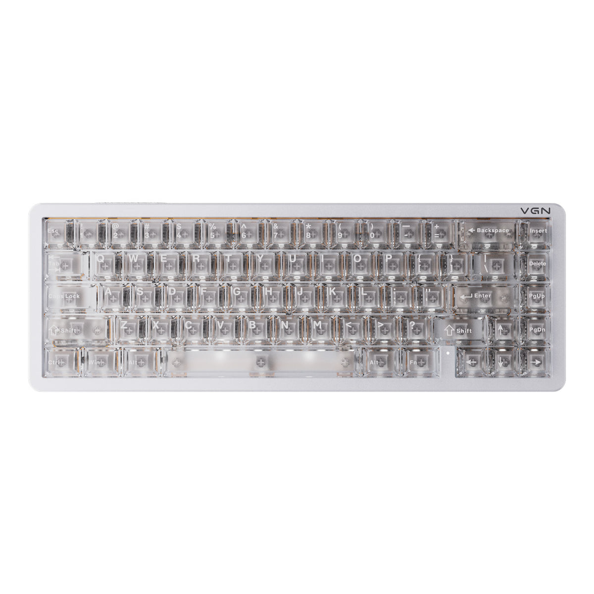 Clavier à switchs magnétiques sans fil VGN Neon 68HE Super Competitive