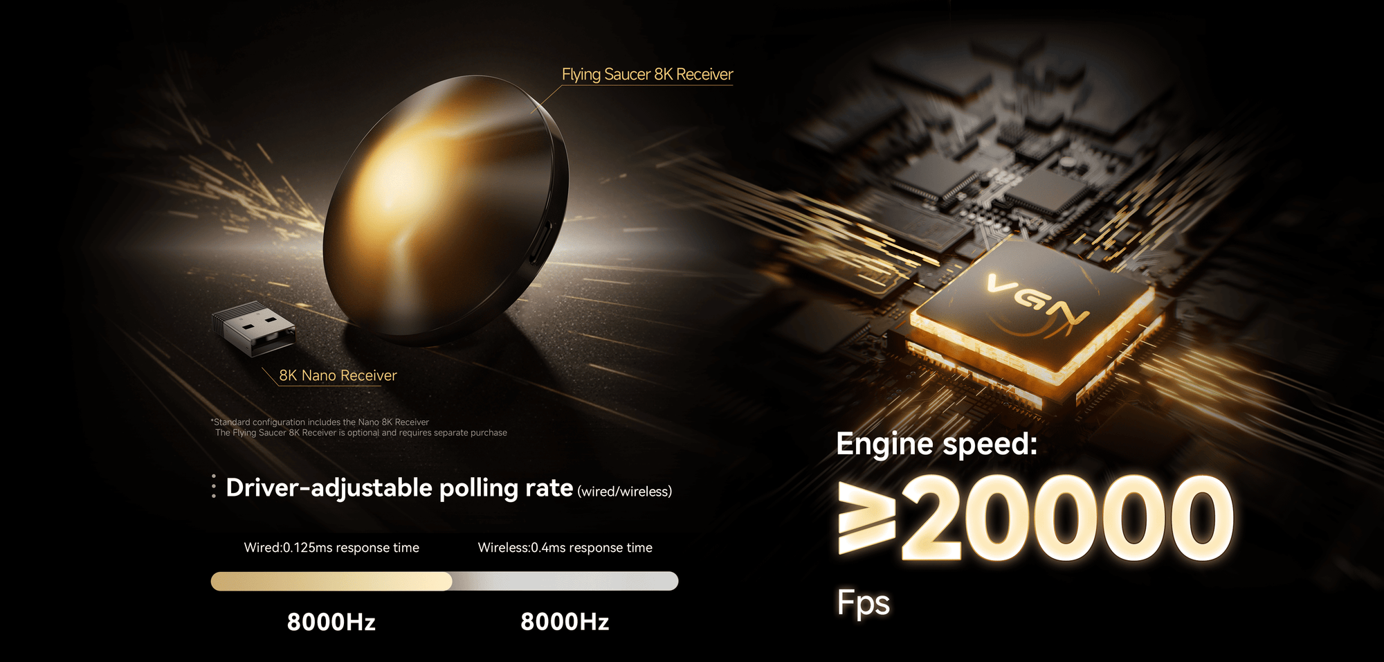 VGN Dragonfly F2 8K Polling