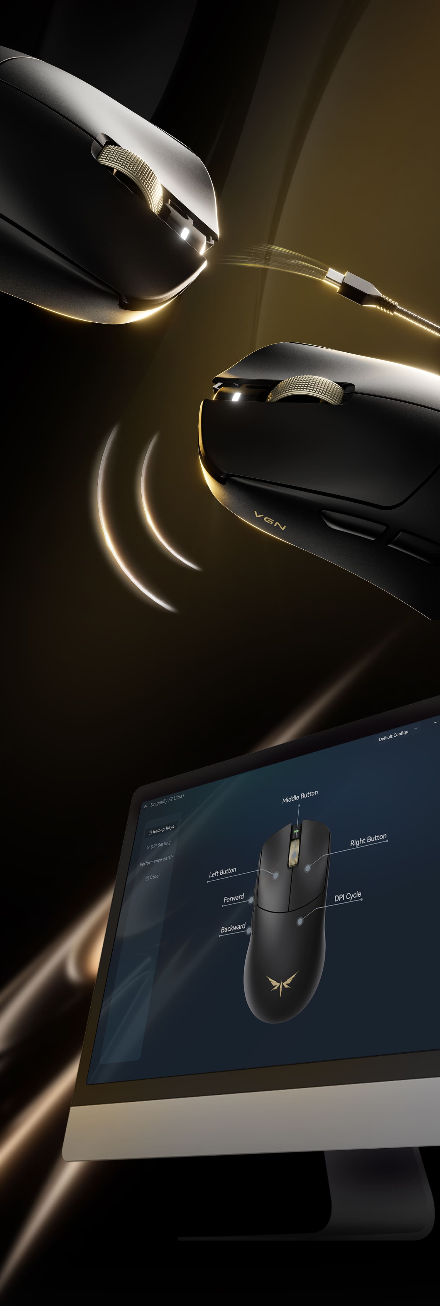 マウス・トラックボール VGN DRAGONFLY F2 Ultra+ マウス・トラックボール VGN DRAGONFLY F2 Ultra+ VGN Dragonfly