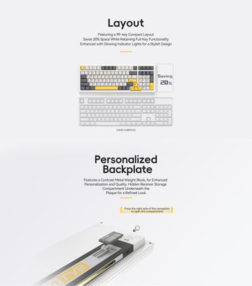 VGN S99 Pro Wireless Aluminum Mechanical Keyboard