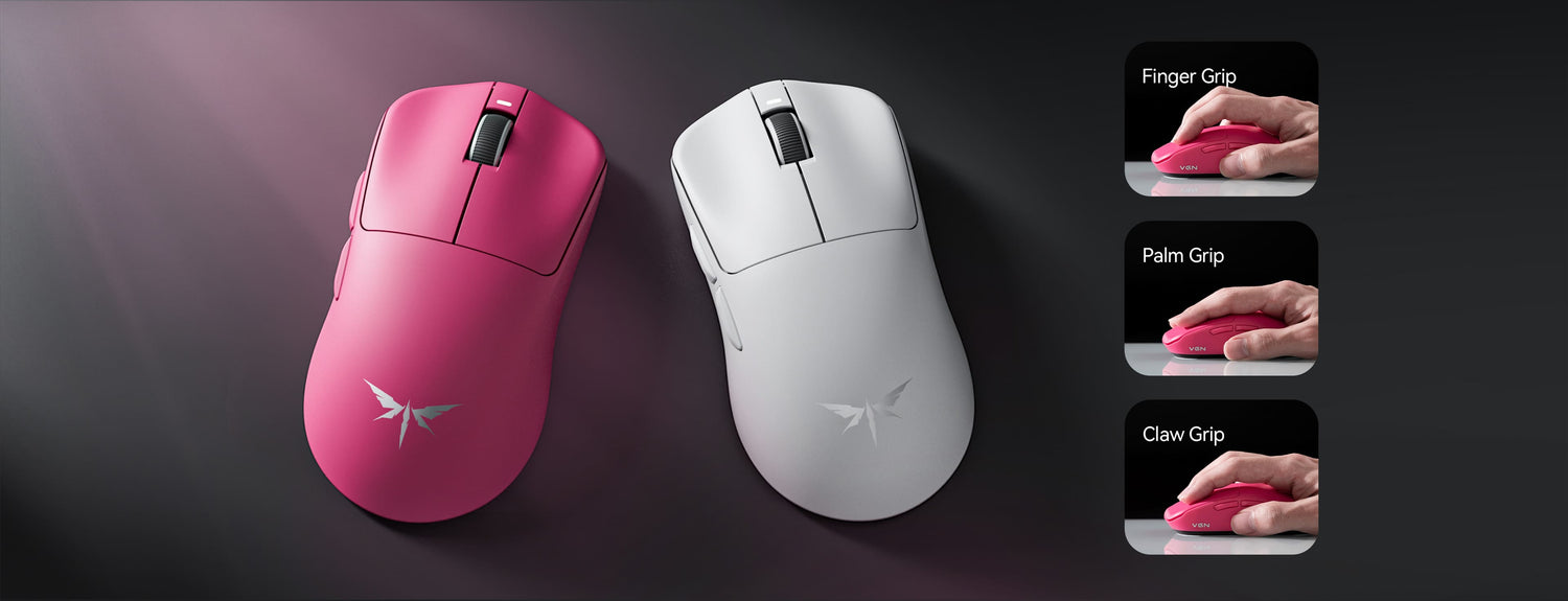 Ba kiểu cầm Finger Palm và Claw trên VGN Dragonfly F1 SE
