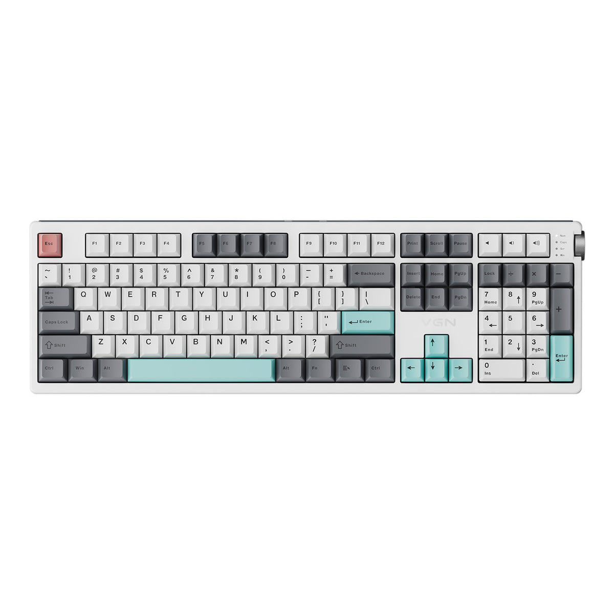 Clavier Gaming Mécanique sans Fil VGN V108