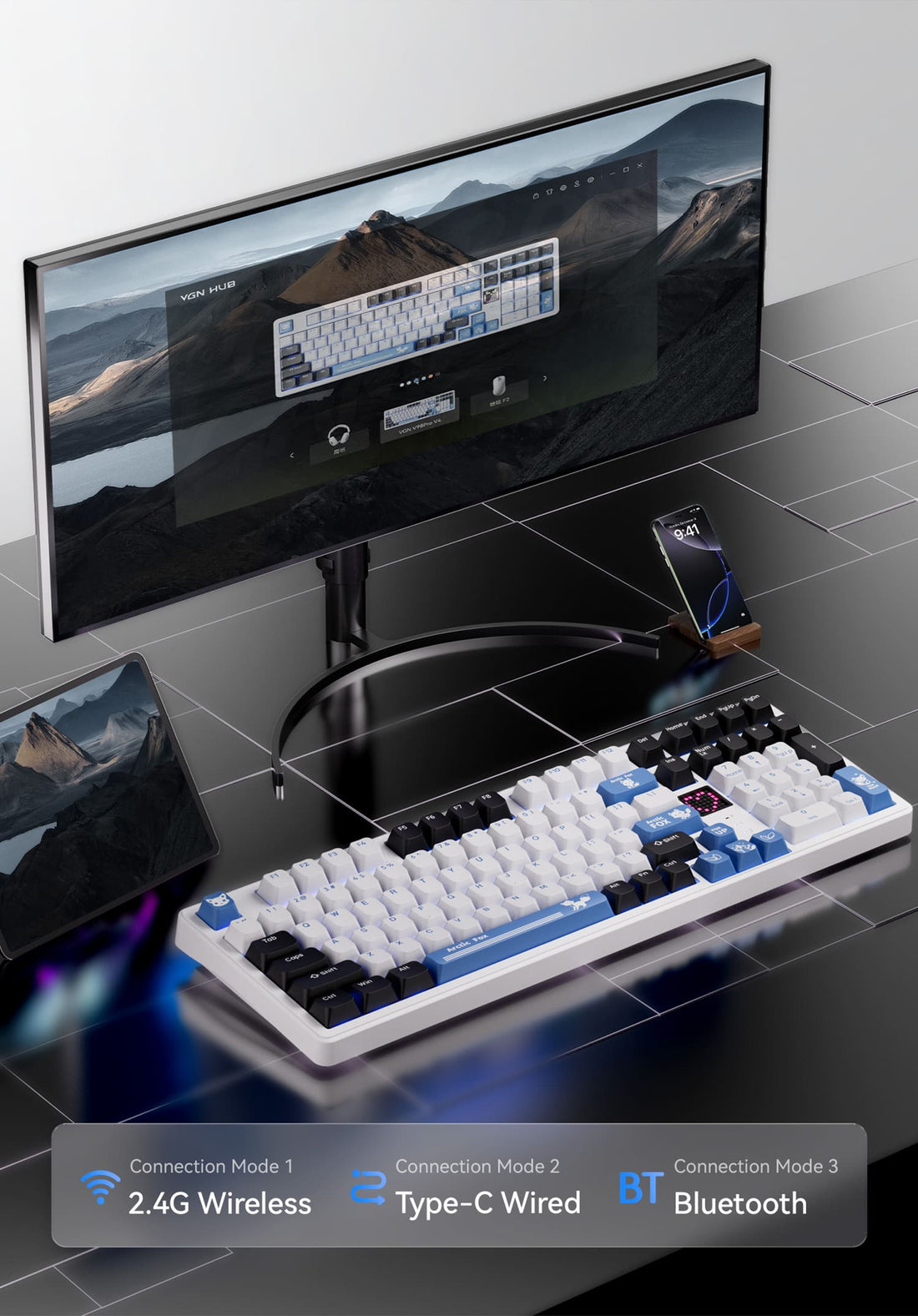 VGN V98 Pro V4 Wireless Mechanical Keyboard