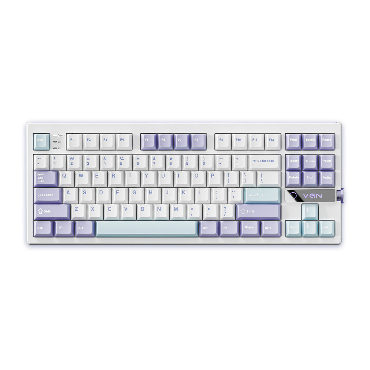 Clavier mécanique de jeu sans fil VGN V87 V2