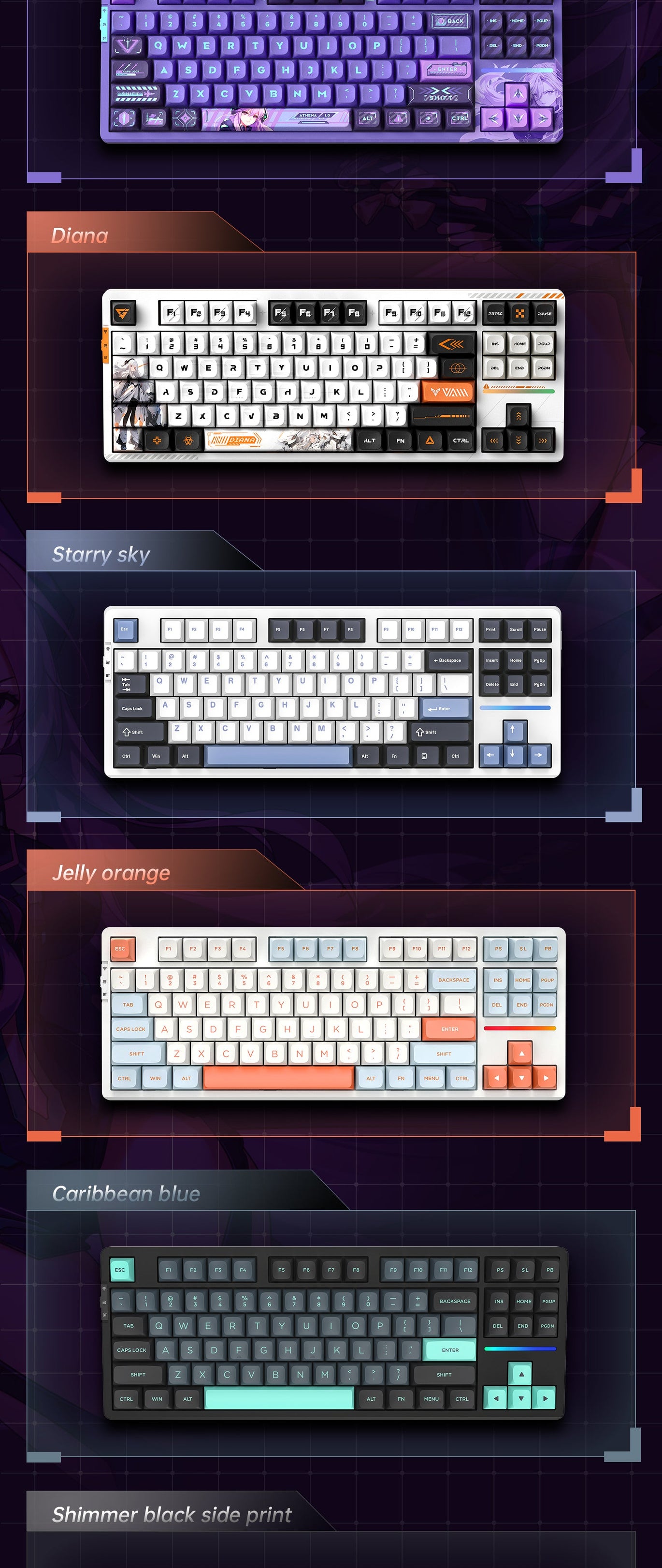VGN V87 Wireless Mechanical Gaming Keyboard